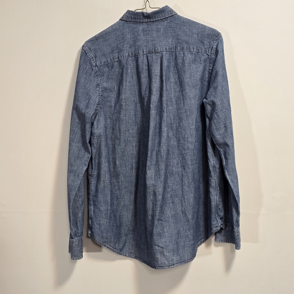 Ralph Lauren Casual Blue cotton Button Down Shirt - Picture 6 of 8
